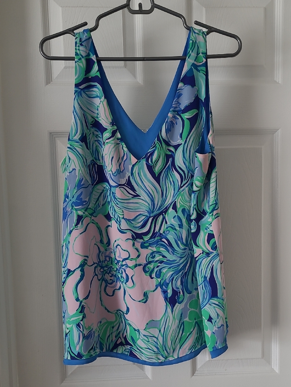 Lily Pulitzer Florin Reversible Tank XL